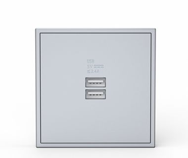 Tile/Dual USB Charger Wall Outlet
